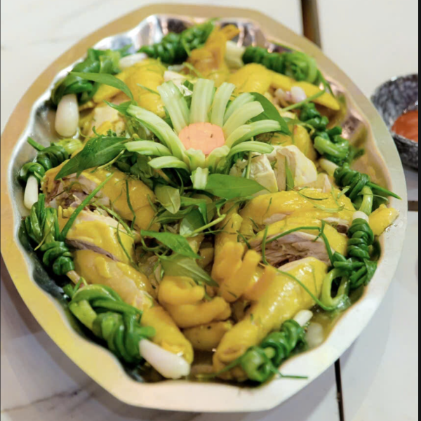 GÀ HẤP HÀNH