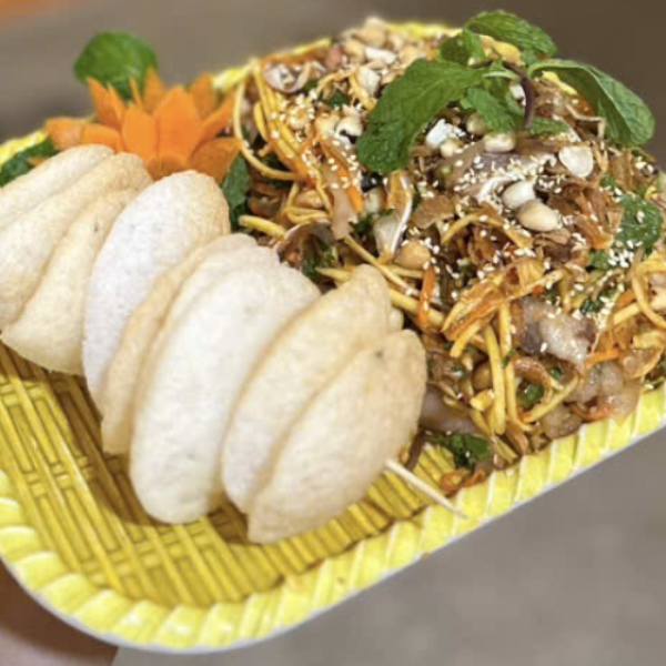 GỎI XOÀI TAI HEO